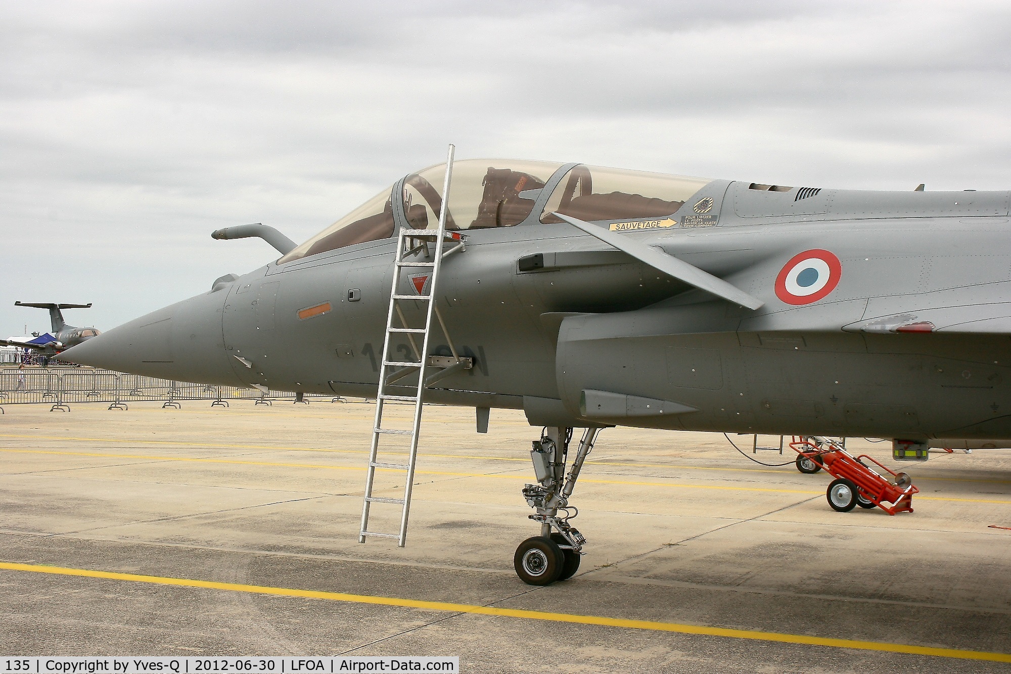 135, Dassault Rafale C C/N 135, French Air Force Dassault Rafale C (113-GN), Avord Air Base 702 (LFOA)