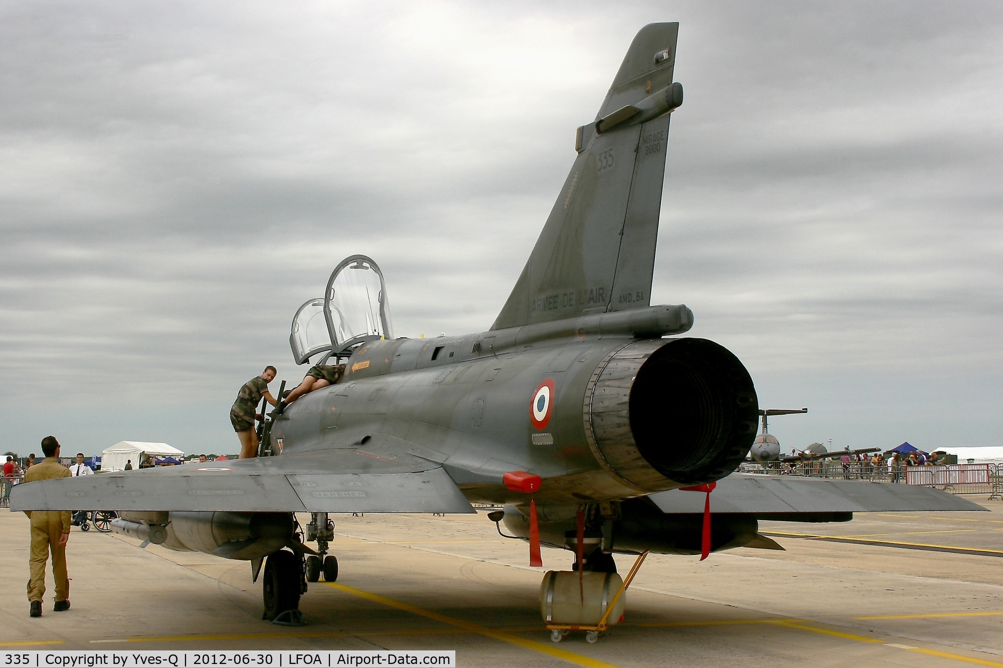 335, Dassault Mirage 2000N C/N 261, French Air Force Dassault Mirage 2000N (125-CI), Avord Air Base (LFOA)