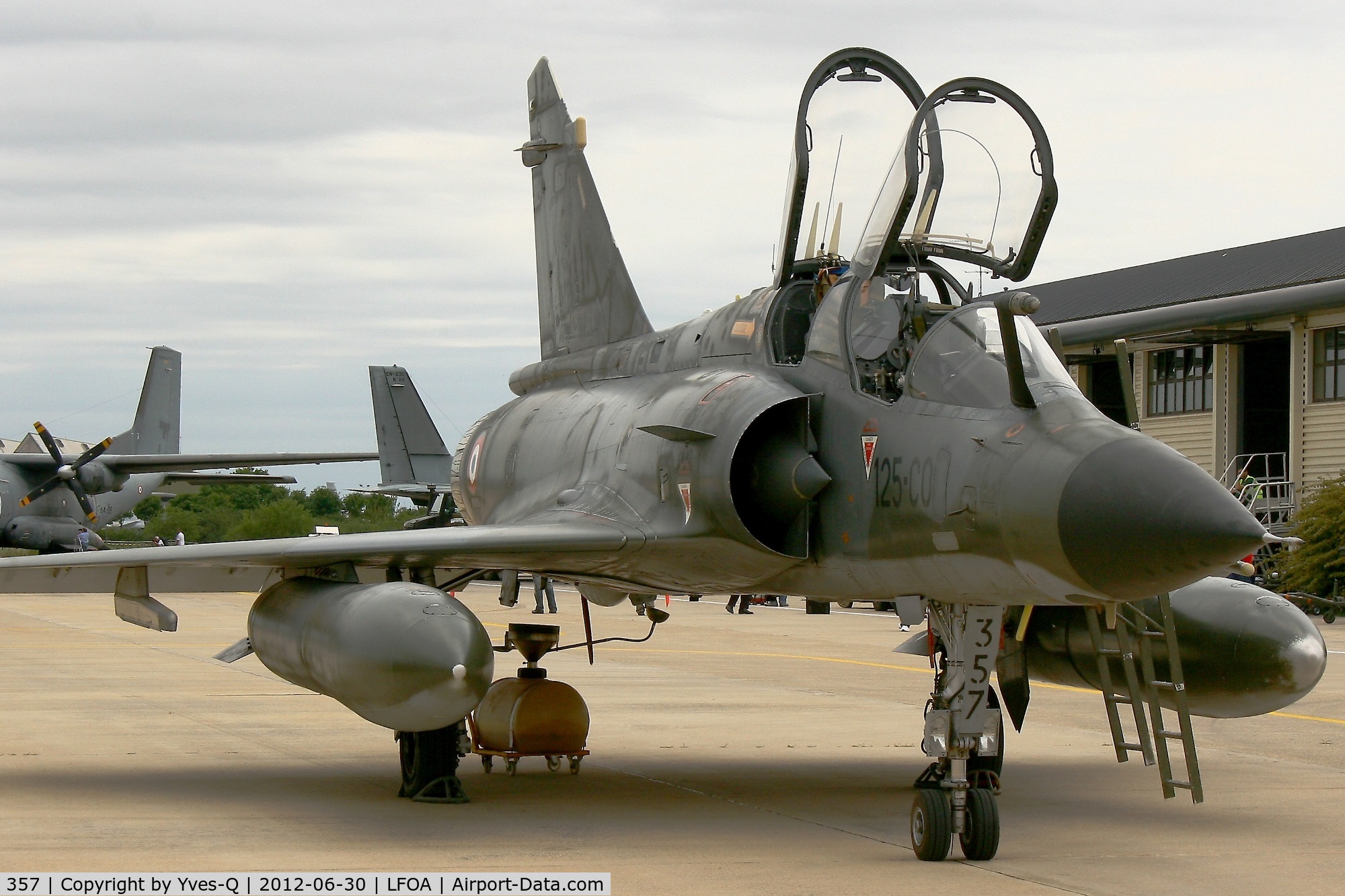 357, Dassault Mirage 2000N C/N 330, French Air Force Dassault Mirage 2000N (125-CO), Avord Air Base 702 (LFOA)