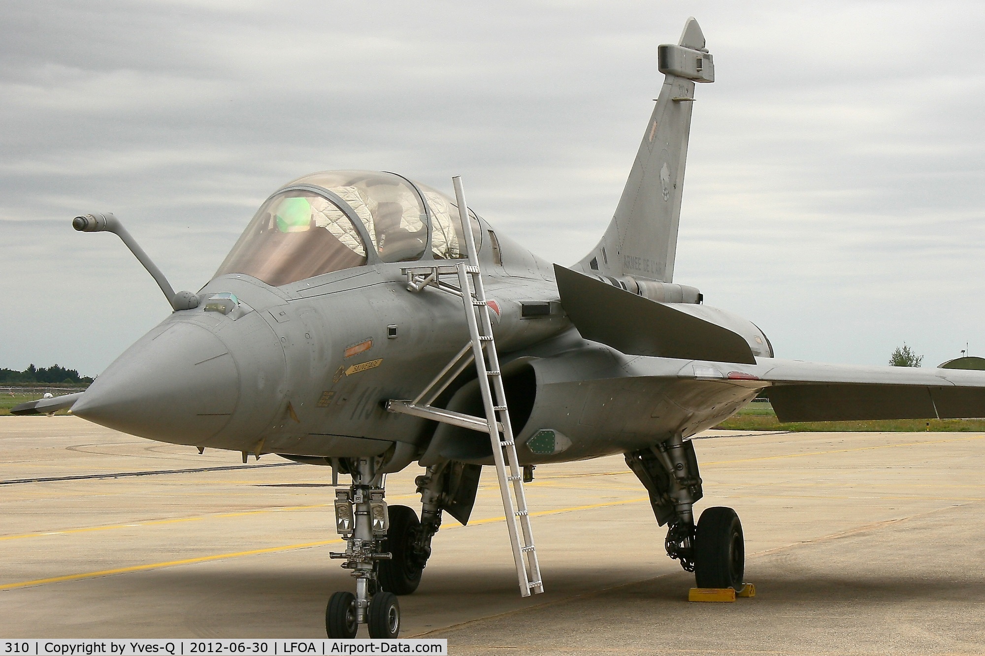 310, Dassault Rafale B C/N 310, French Air Force Dassault Rafale B (113-HC), Avord Air Base 702 (LFOA)