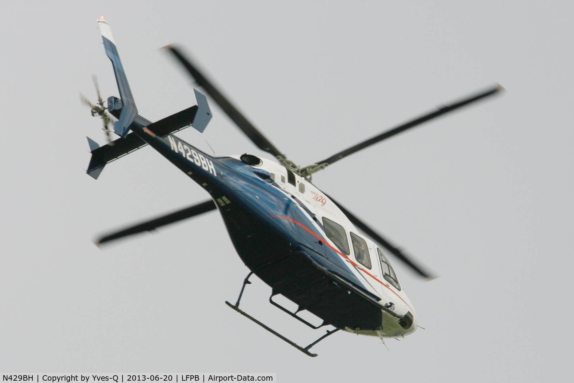 N429BH, 2010 Bell 429 GlobalRanger C/N 57005, Bell 429, Paris-Le Bourget Airport (LFPB-LBG)