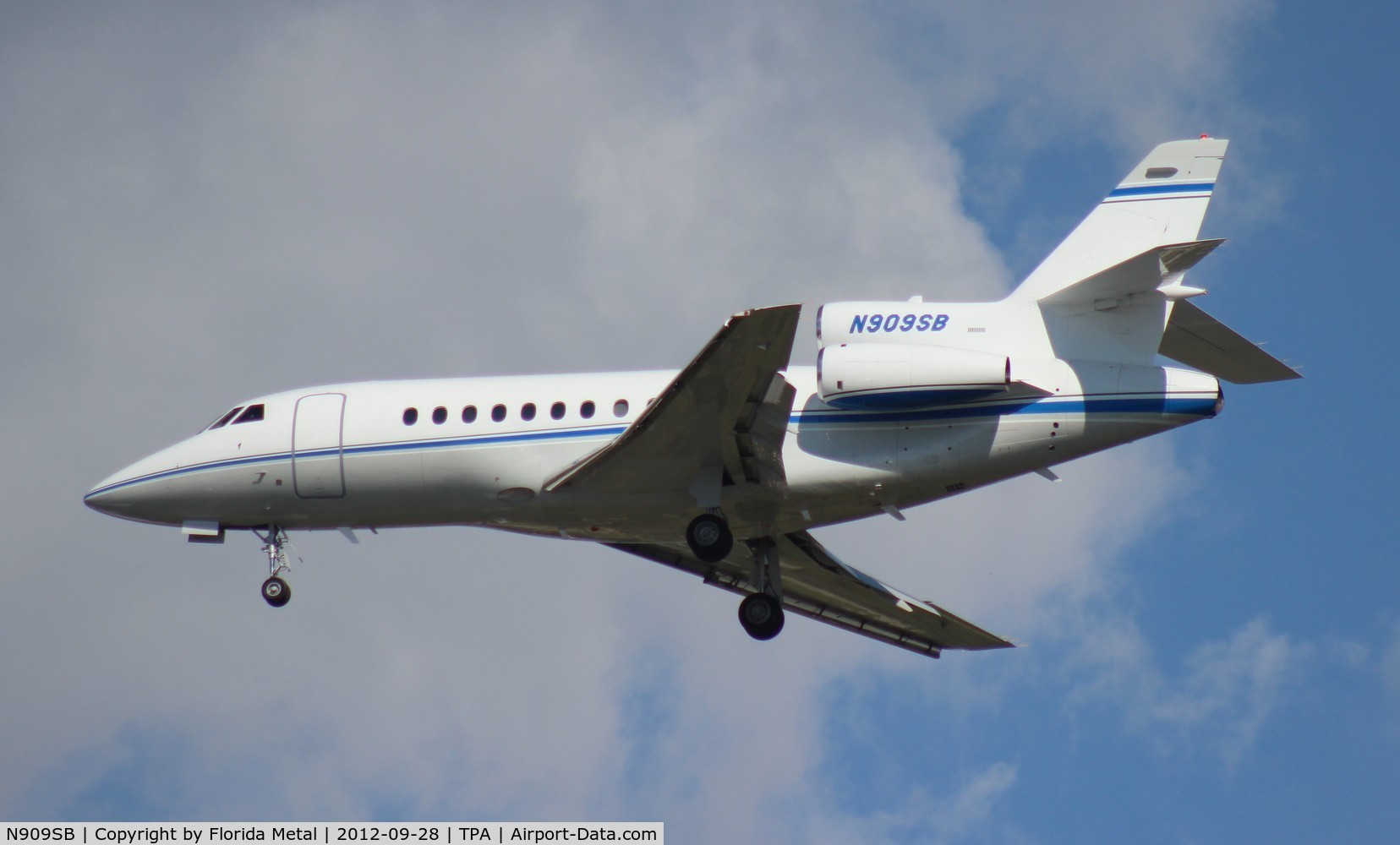 N909SB, 1999 Dassault Falcon 900EX C/N 56, Falcon 900EX