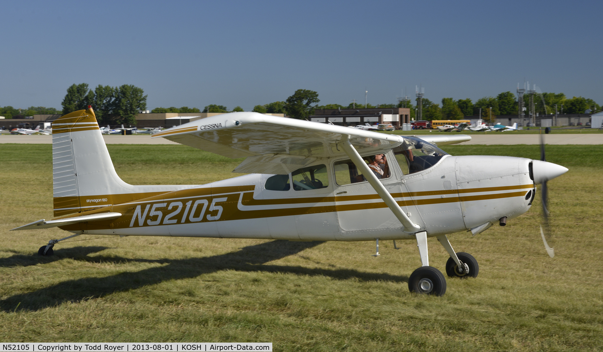 N52105, 1974 Cessna 180J C/N 18052504, Airventure 2013