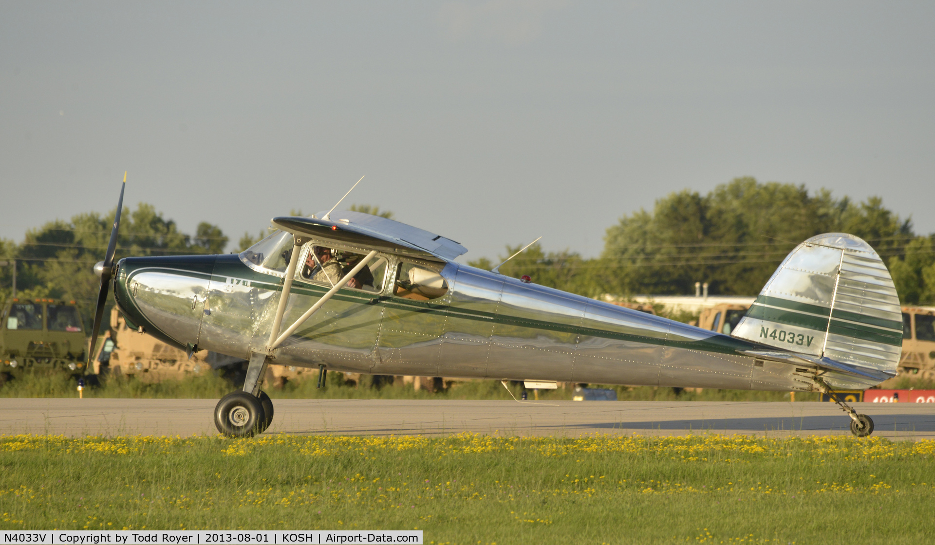 N4033V, 1948 Cessna 170 C/N 18380, Airventure 2013