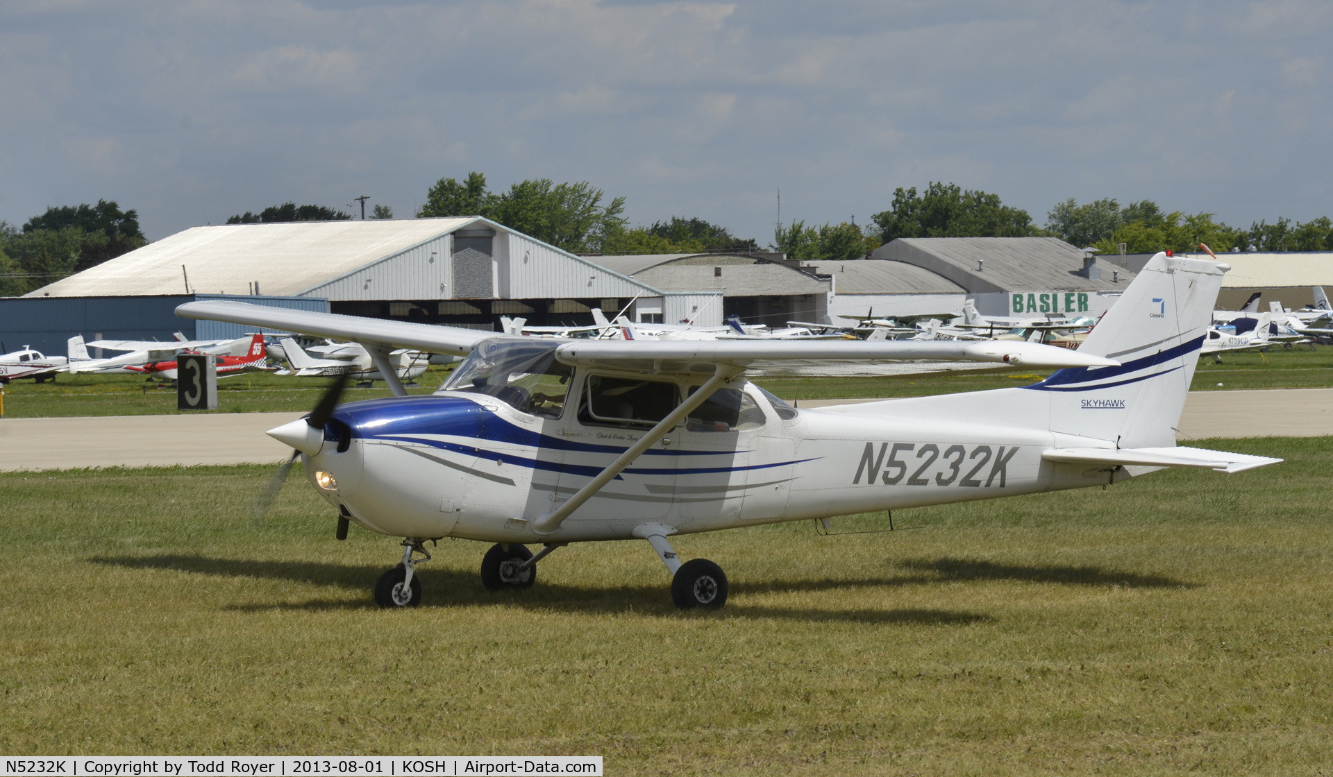 N5232K, 1980 Cessna 172P C/N 17274024, Airventure 2013