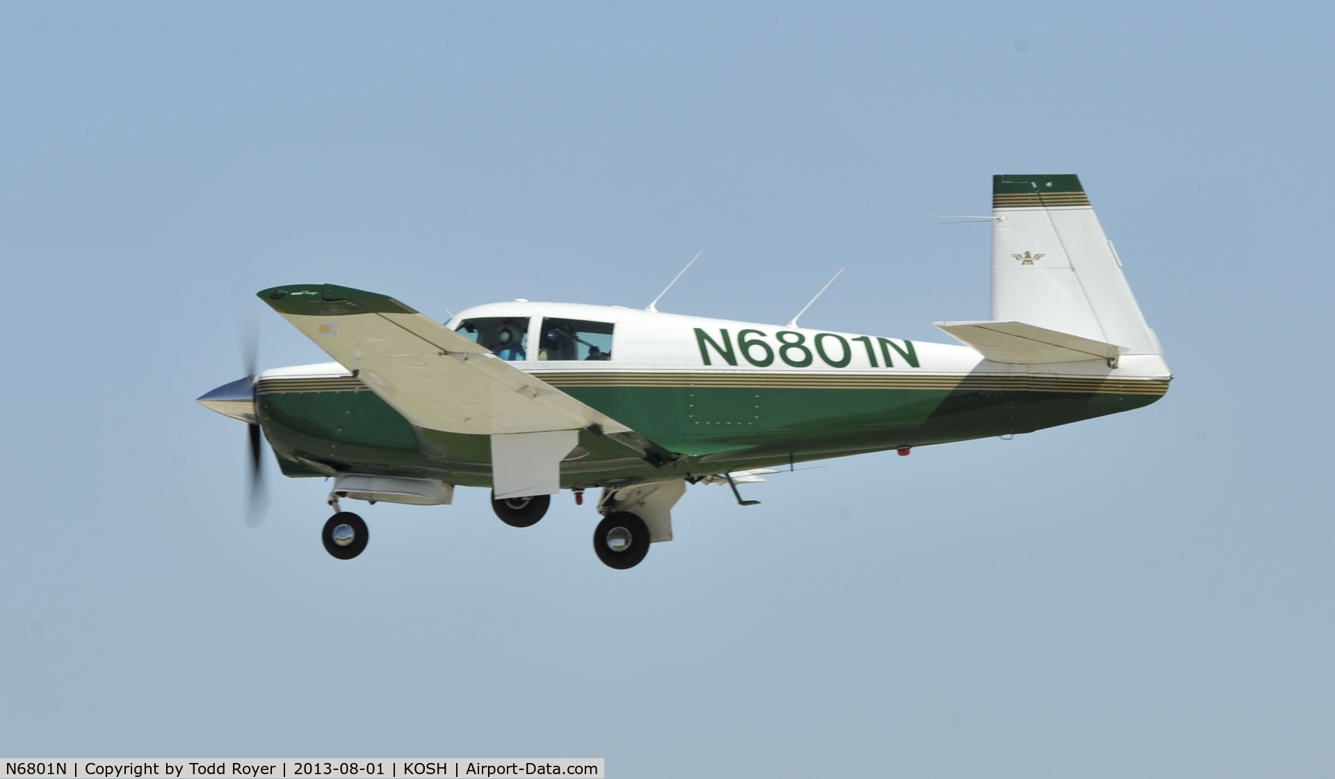 N6801N, 1968 Mooney M20C Ranger C/N 680102, Airventure 2013