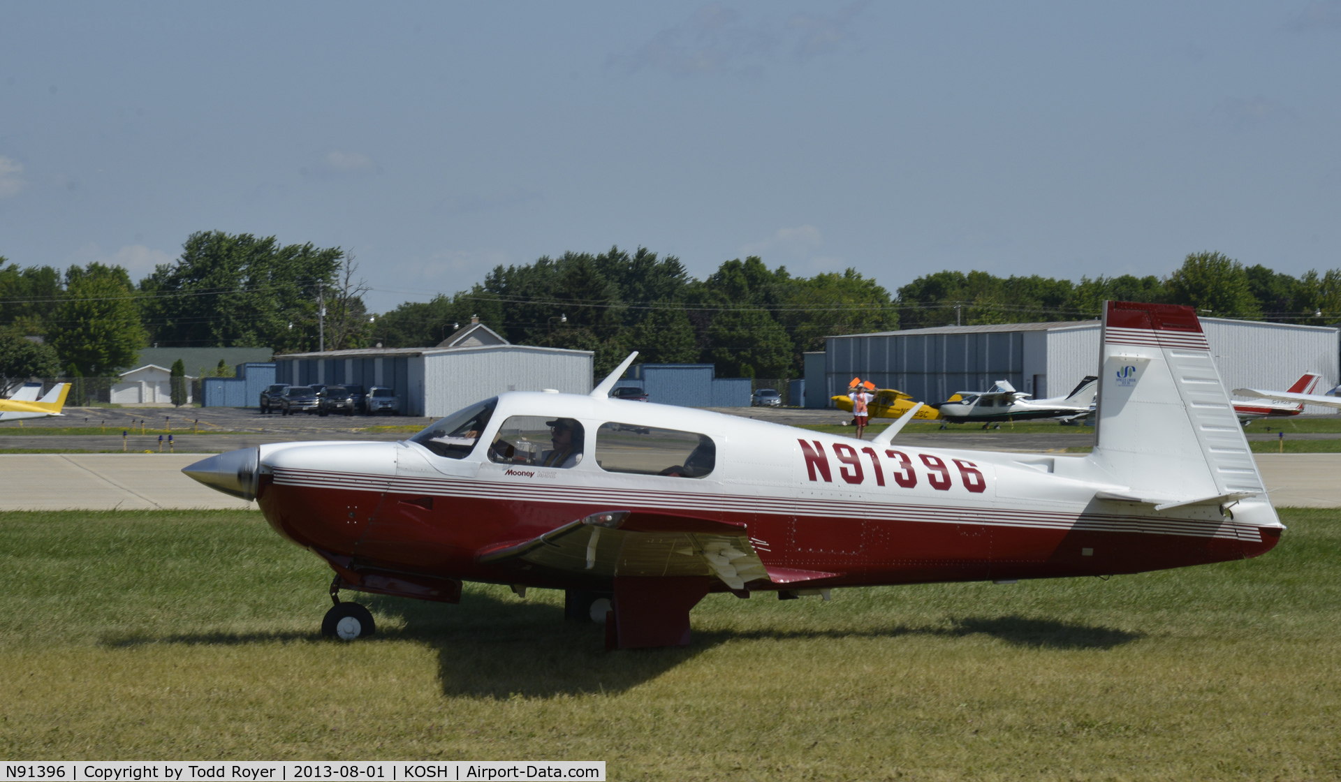 N91396, 1995 Mooney M20J 201 C/N 24-3355, Airventure 2013