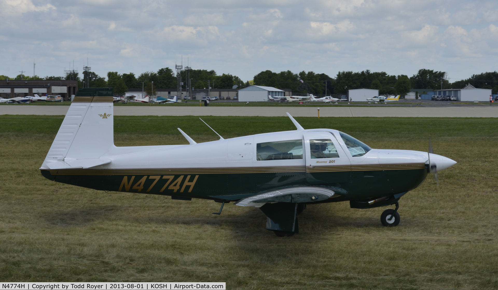 N4774H, 1979 Mooney M20J 201 C/N 24-0867, Airventure 2013