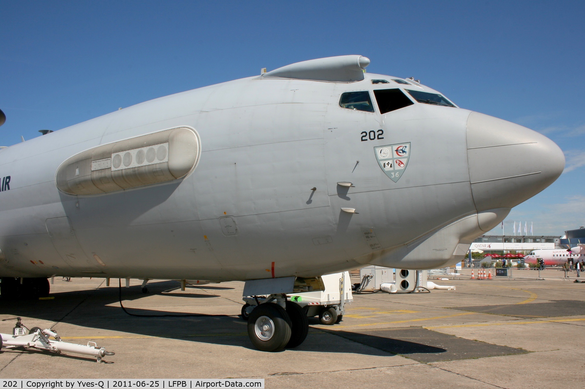 202, 1990 Boeing E-3F (707-300) Sentry C/N 24116, Boing E-3F SDCA, static display, Paris-Le Bourget (LFPB-LBG) Air show 2011