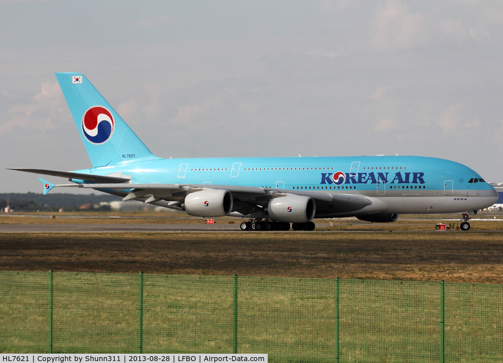 HL7621, 2012 Airbus A380-861 C/N 0126, Delivery day...