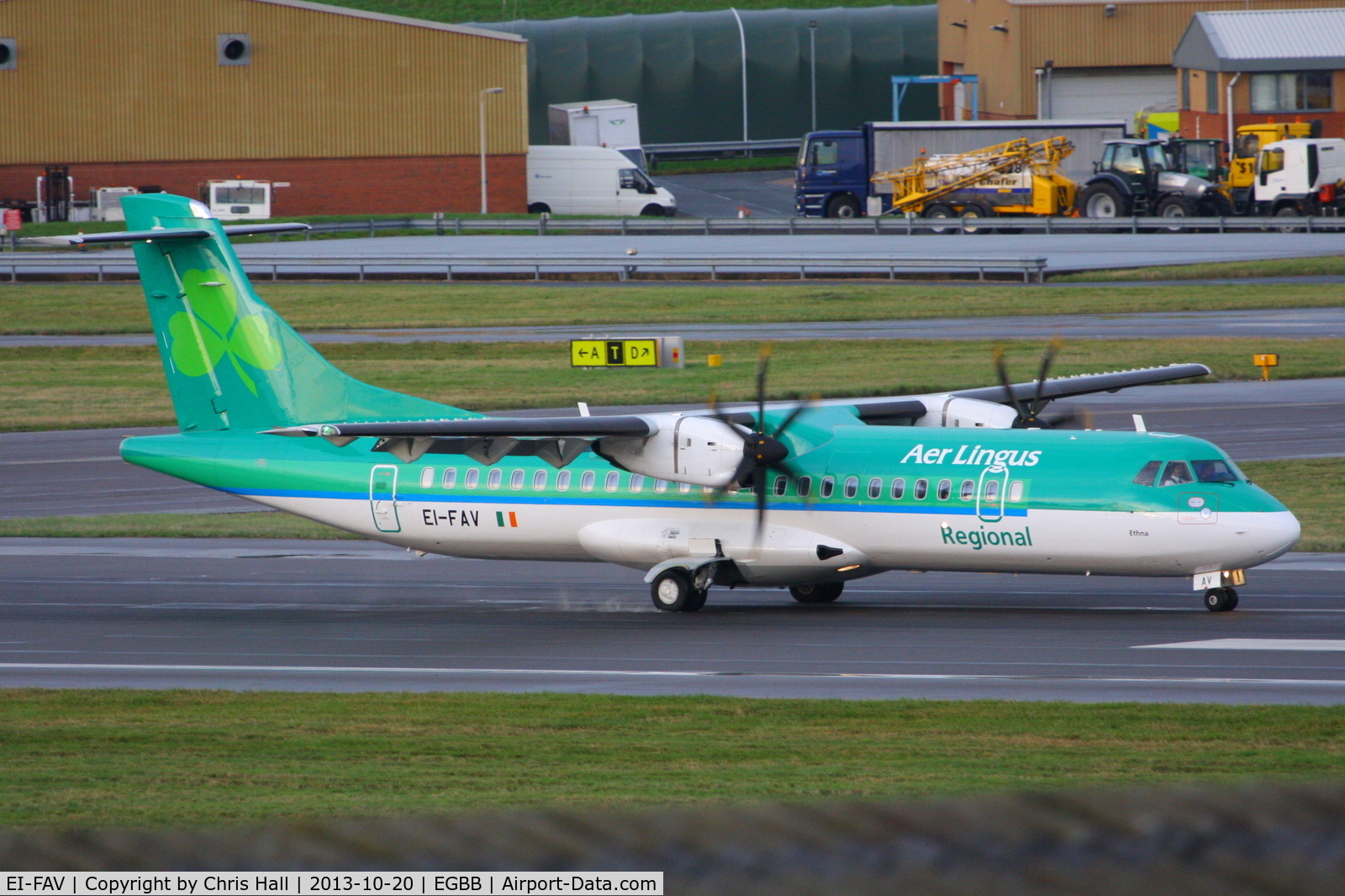 EI-FAV, 2013 ATR 72-600 (72-212A) C/N 1105, Aer Lingus Regional