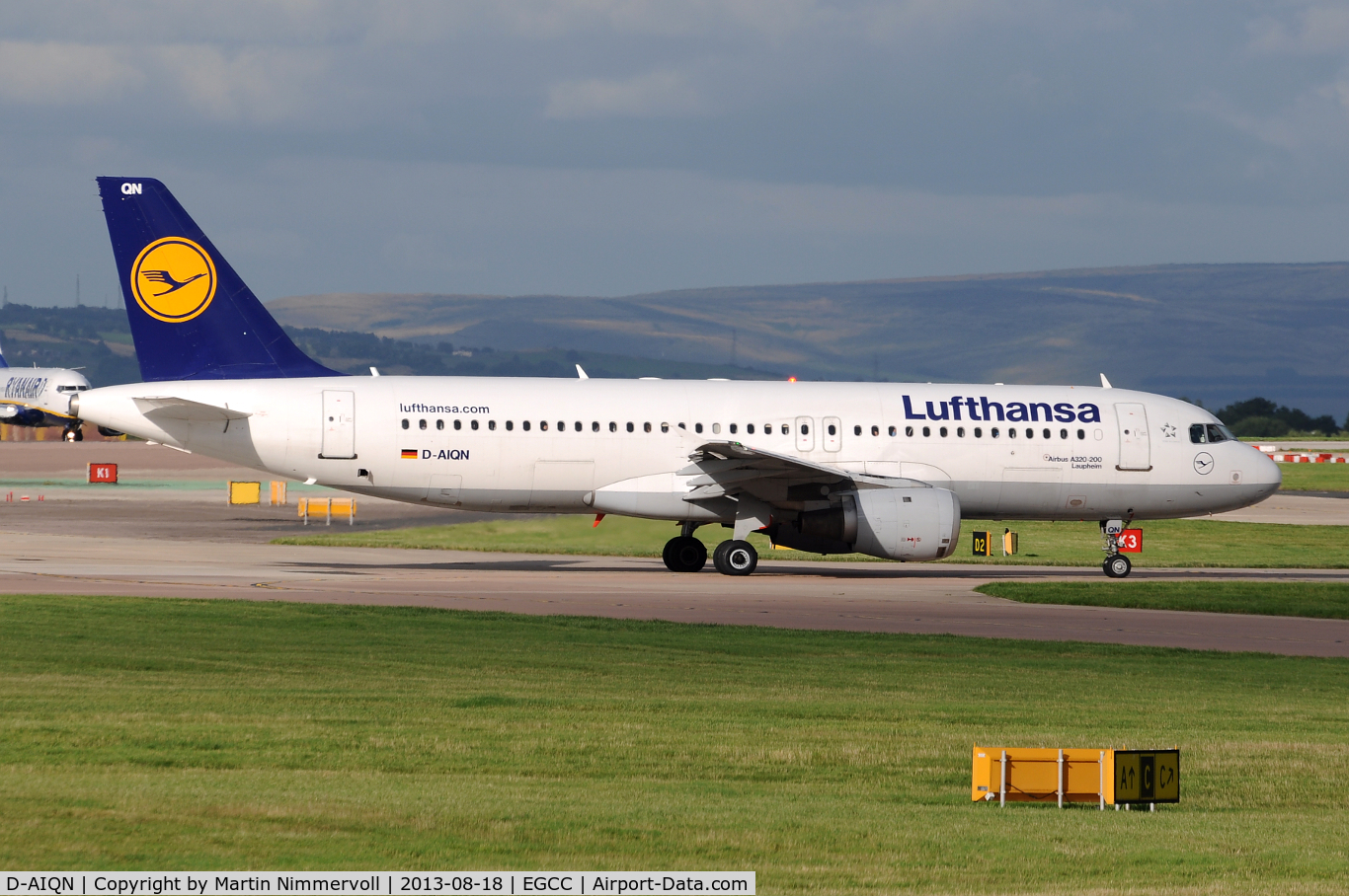 D-AIQN, 1991 Airbus A320-211 C/N 0269, Lufthansa