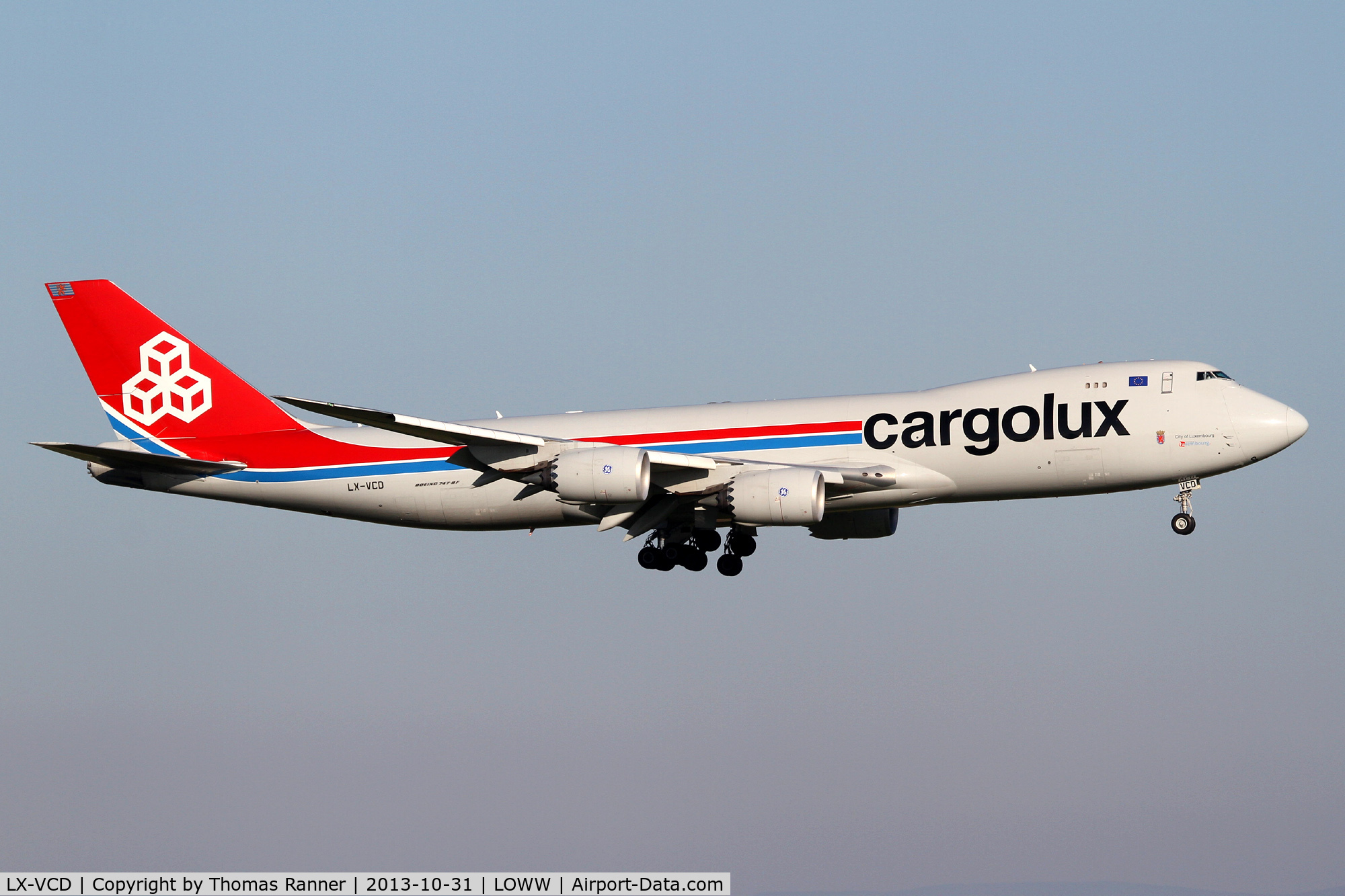 LX-VCD, 2011 Boeing 747-8R7F C/N 35809, Cargolux B747