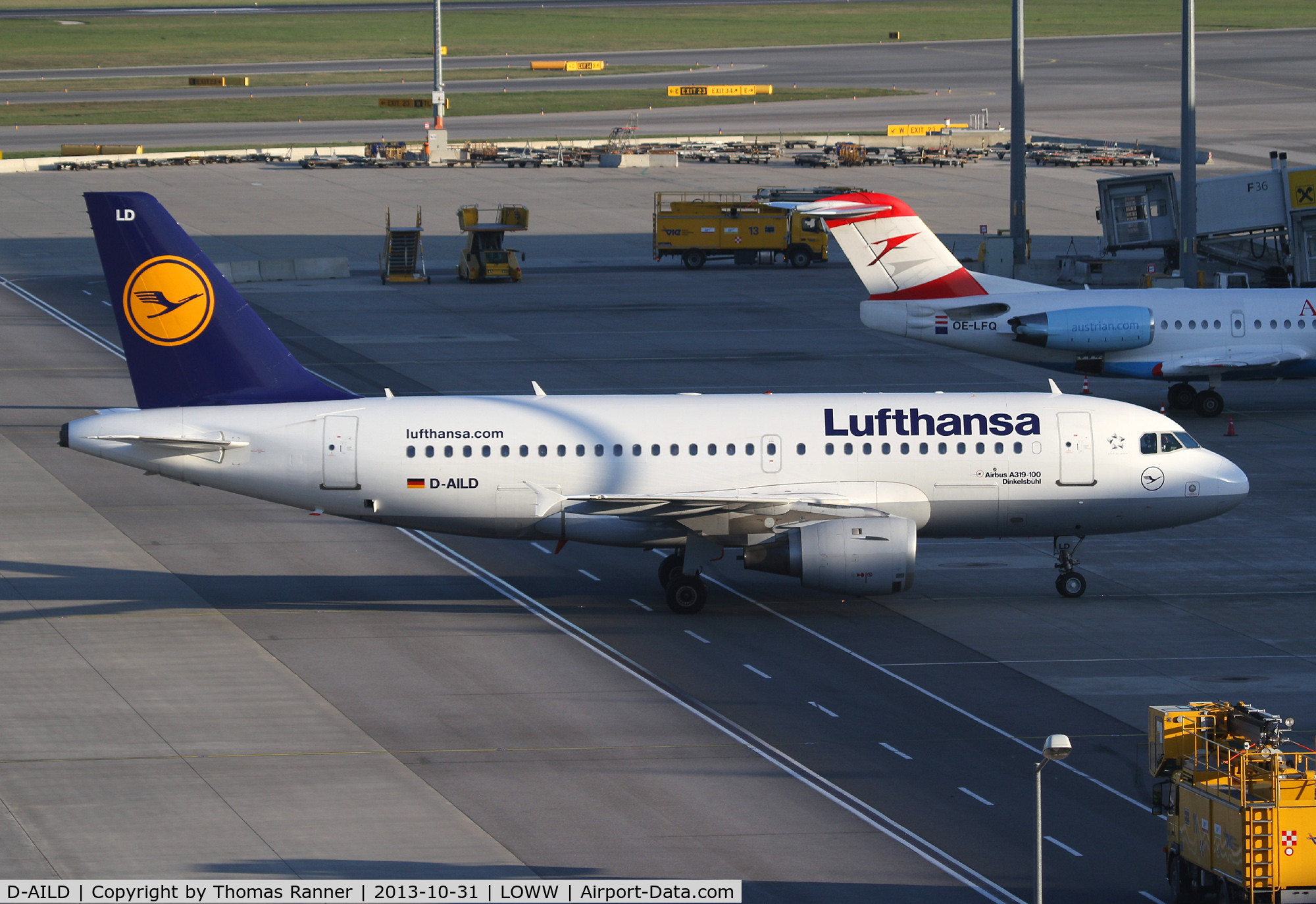 D-AILD, 1996 Airbus A319-114 C/N 623, Lufthansa A319