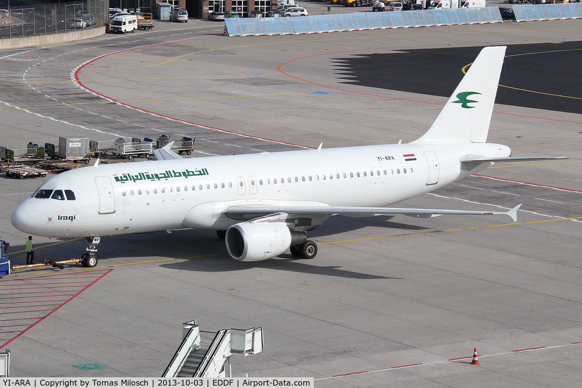 YI-ARA, 2012 Airbus A320-214 C/N 5115, 