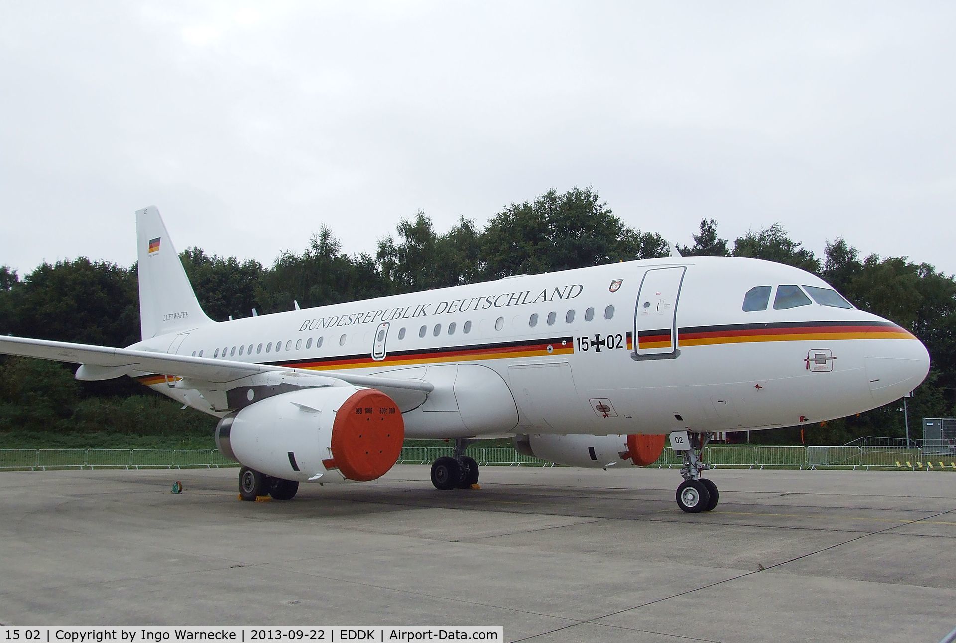 15 02, 2009 Airbus ACJ319 (A319-133/CJ) C/N 4060, Airbus A319-115XCJ of the German Air Force VIP-Wing (Flugbereitschaft) at the DLR 2013 air and space day on the side of Cologne airport