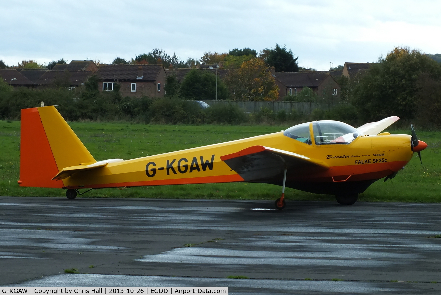 G-KGAW, 1991 Scheibe SF-25C Falke C/N 44506, Windrushers Gliding Club