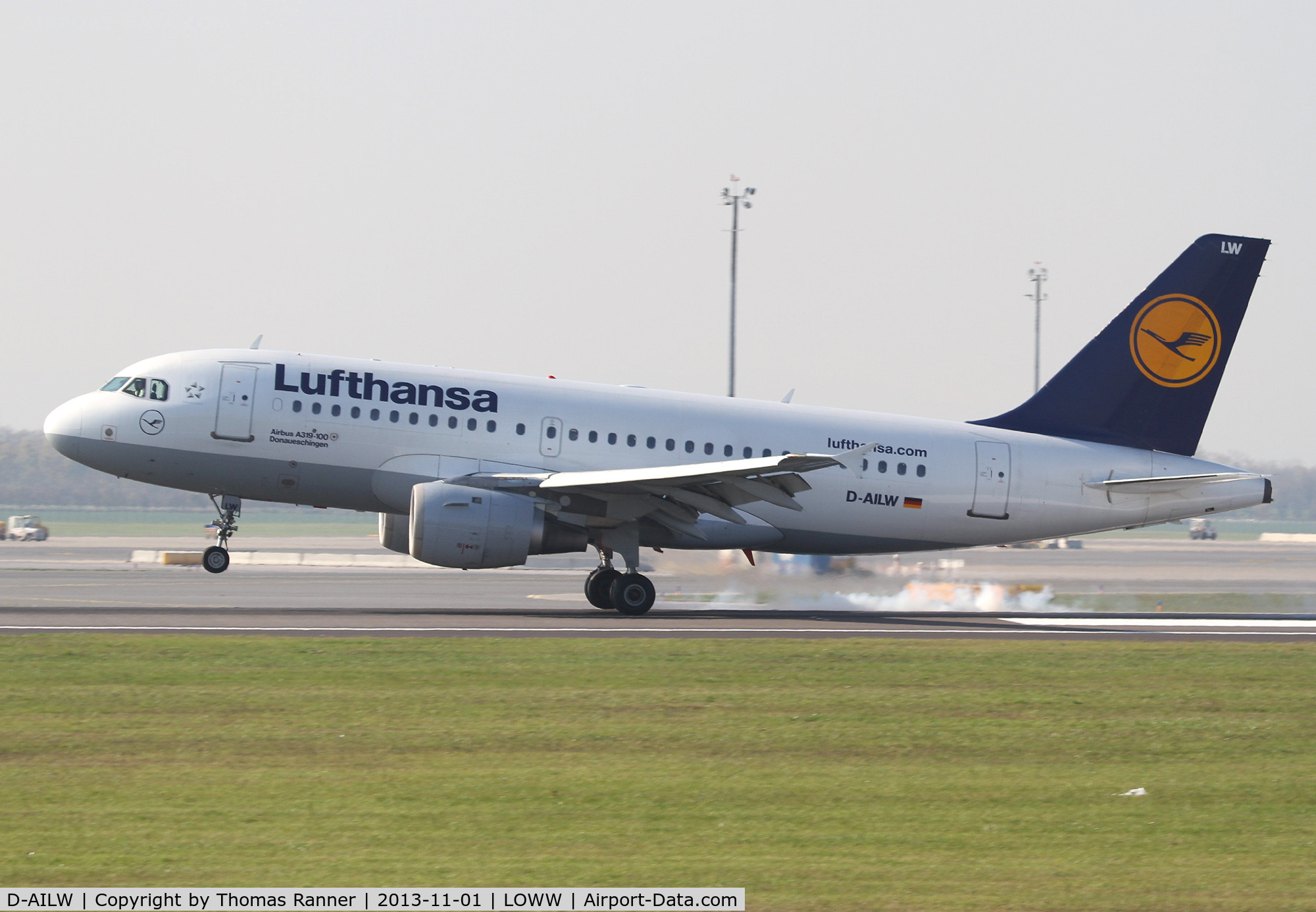 D-AILW, 1998 Airbus A319-114 C/N 853, Lufthansa A319