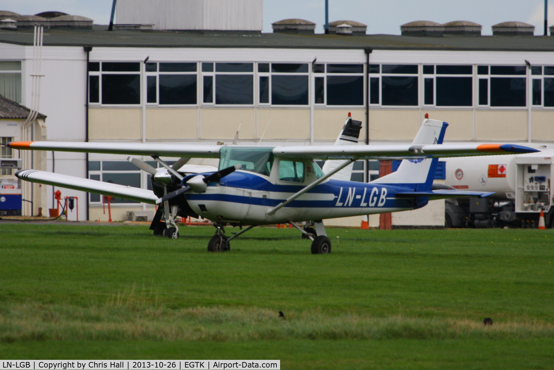 LN-LGB, 1967 Cessna 150G C/N 150-66260, at Oxford Airport