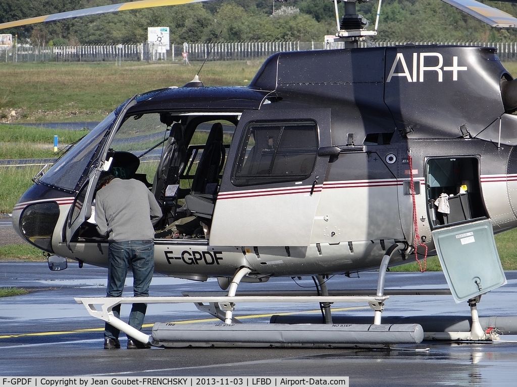 F-GPDF, Eurocopter AS-350B-3 Ecureuil Ecureuil C/N 3290, AIR +