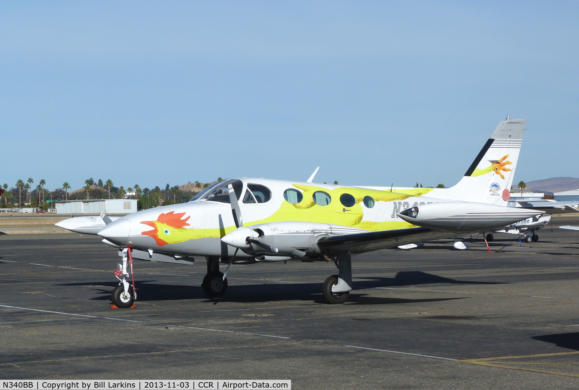 N340BB, 1980 Cessna 340A C/N 340A0991, Visitor