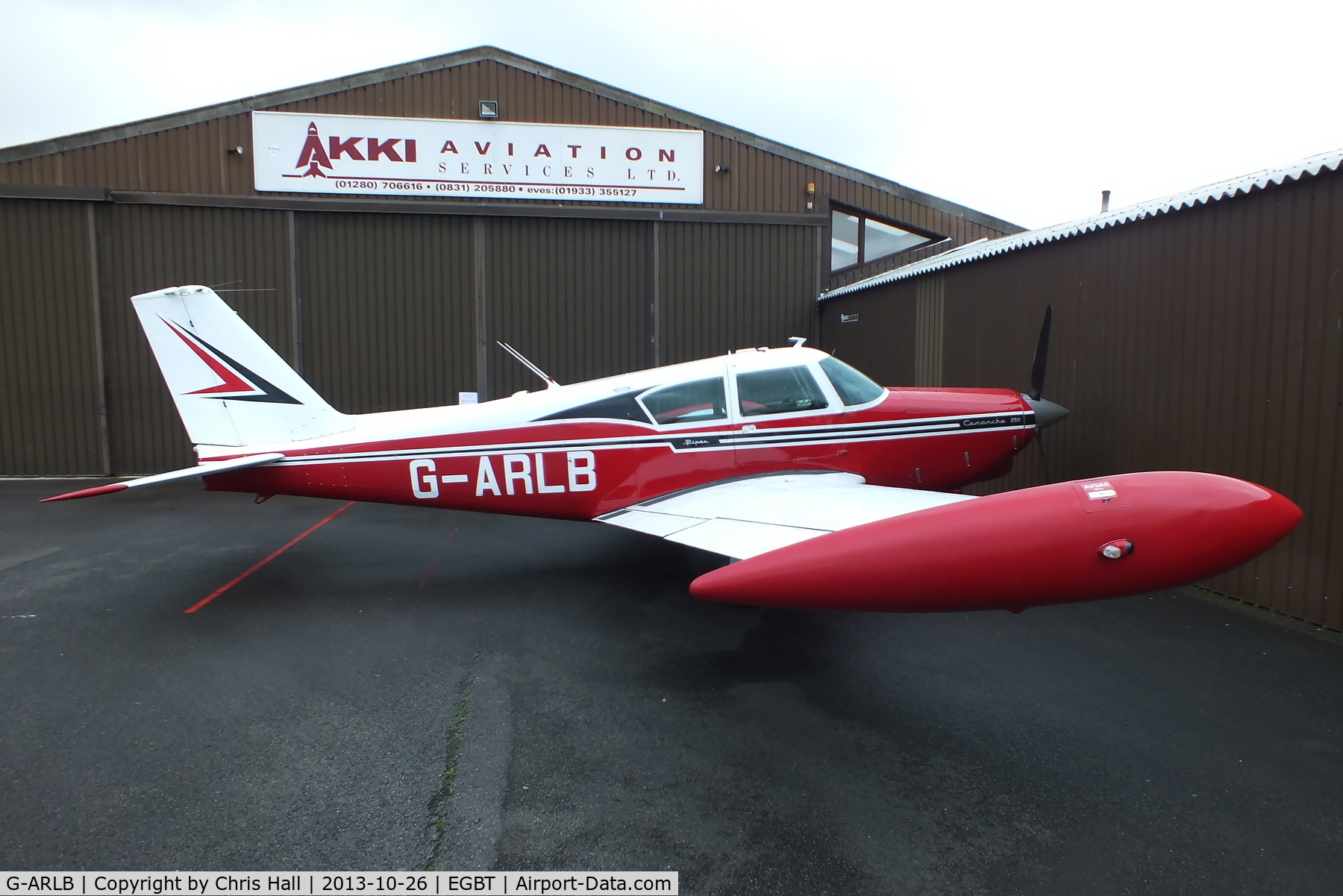 G-ARLB, 1960 Piper PA-24-250 Comanche C/N 24-2352, Privately owned