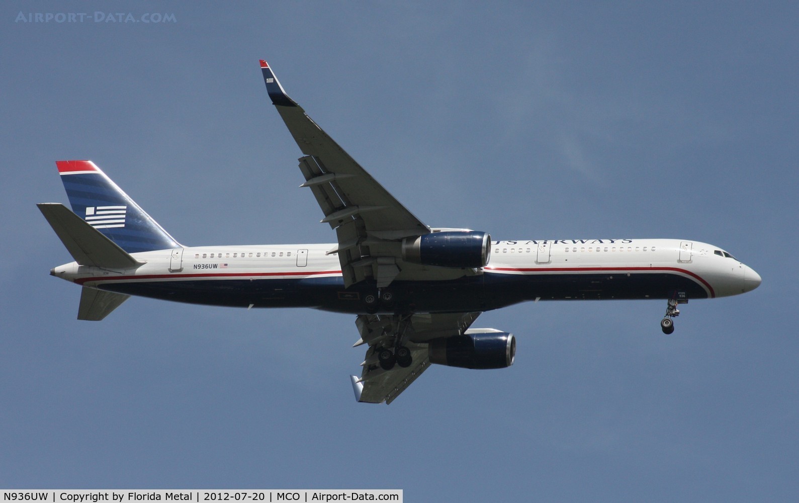 N936UW, 1994 Boeing 757-2B7 C/N 27244, US Airways 757-200