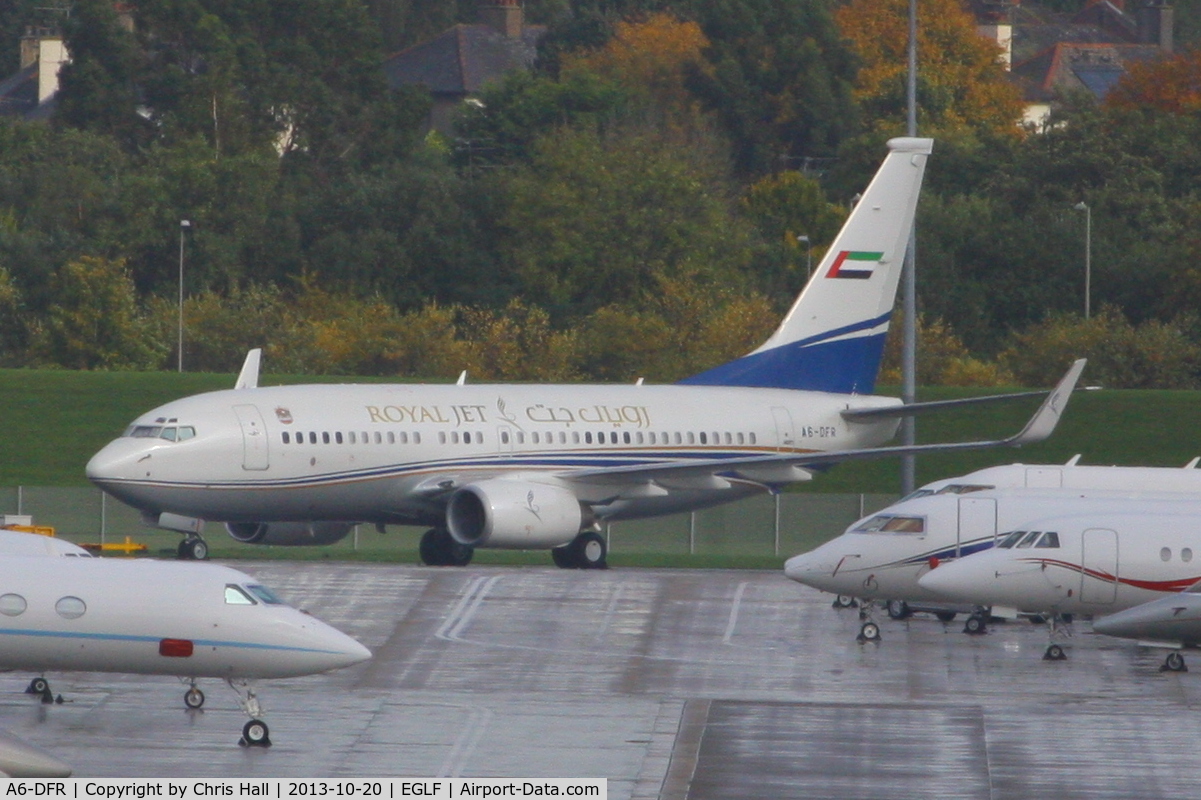 A6-DFR, 2001 Boeing 737-7BC C/N 30884, Abu Dhabi Amiri Flight