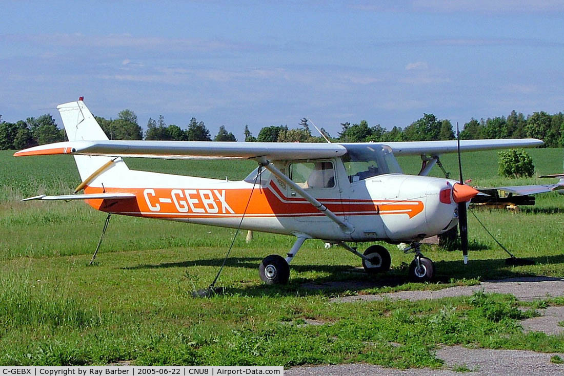 C-GEBX, 1975 Cessna 150M C/N 15076859, Cessna 150M [150-76859] Markham~C 22/06/2005