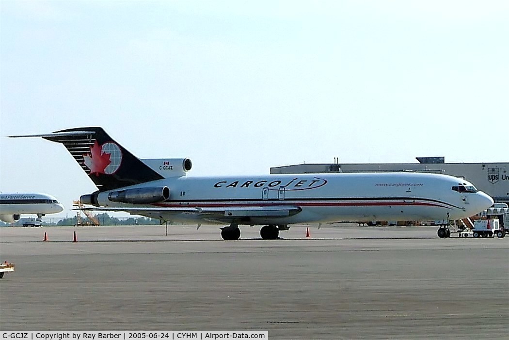 C-GCJZ, 1979 Boeing 727-225 C/N 21854, Boeing 727-225 [21854] (CargoJet Airways) Hamilton~C 24/06/2005