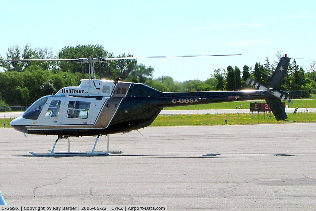 C-GGSX, Bell 206B JetRanger III C/N 3964, Bell 206B-3 Jet Ranger III[3964] (Helitours) Toronto-Buttonville~C 22/06/2005