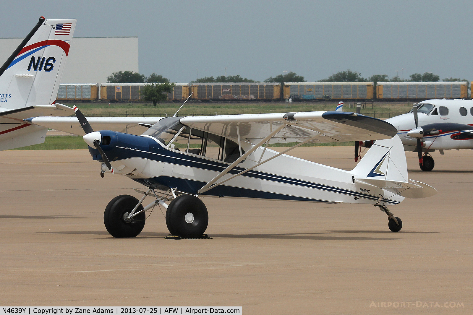 N4639Y, 1971 Piper PA-18-150 Super Cub C/N 18-8944, At Alliance Airport - Ft. Worth, TX