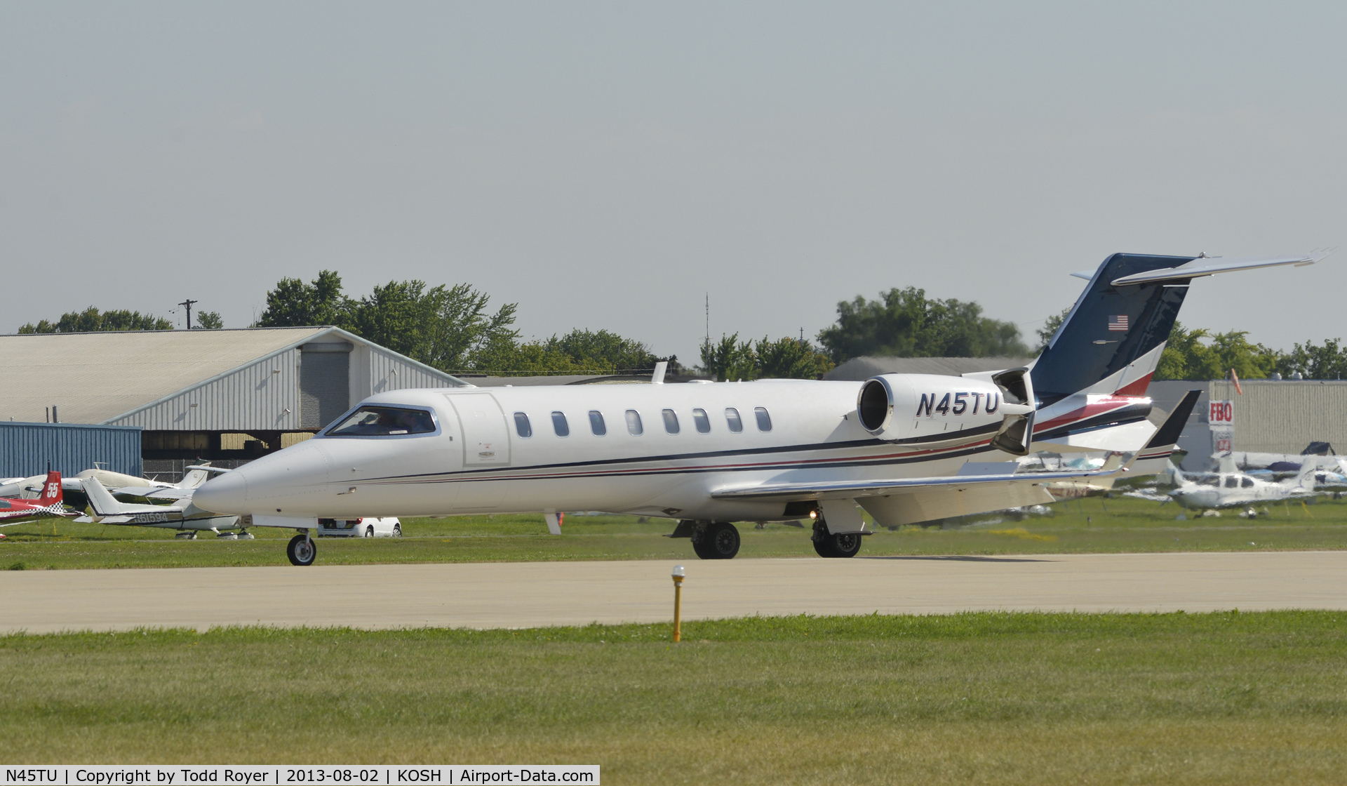 N45TU, 2000 Learjet 45 C/N 120, Airventure 2013