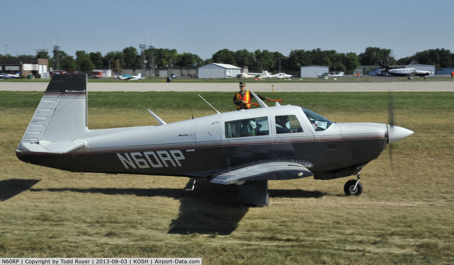 N60RP, 1980 Mooney M20J 201 C/N 24-1000, Airventure 2013