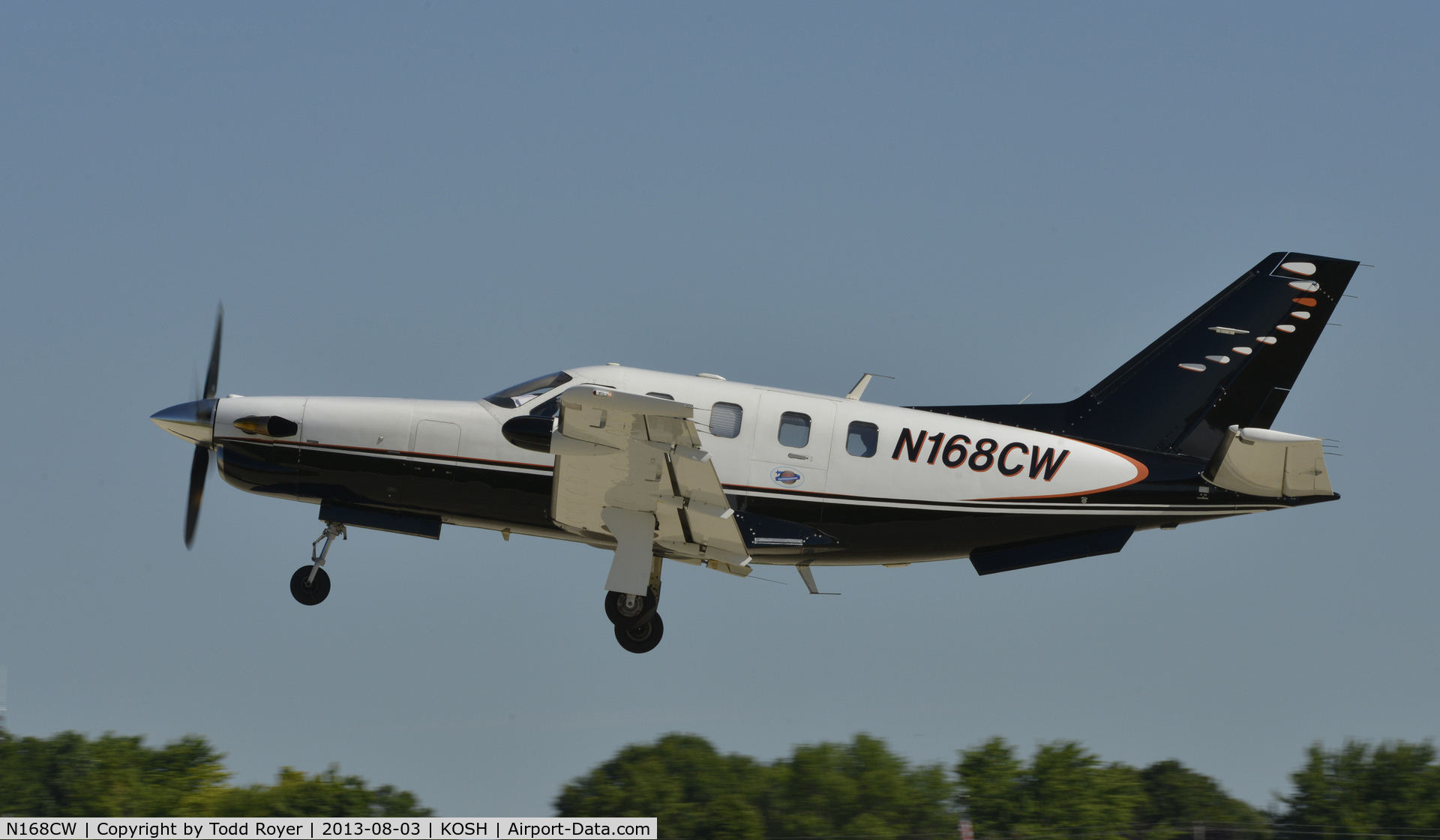 N168CW, 1991 Socata TBM-700 C/N 30, Airventure 2013