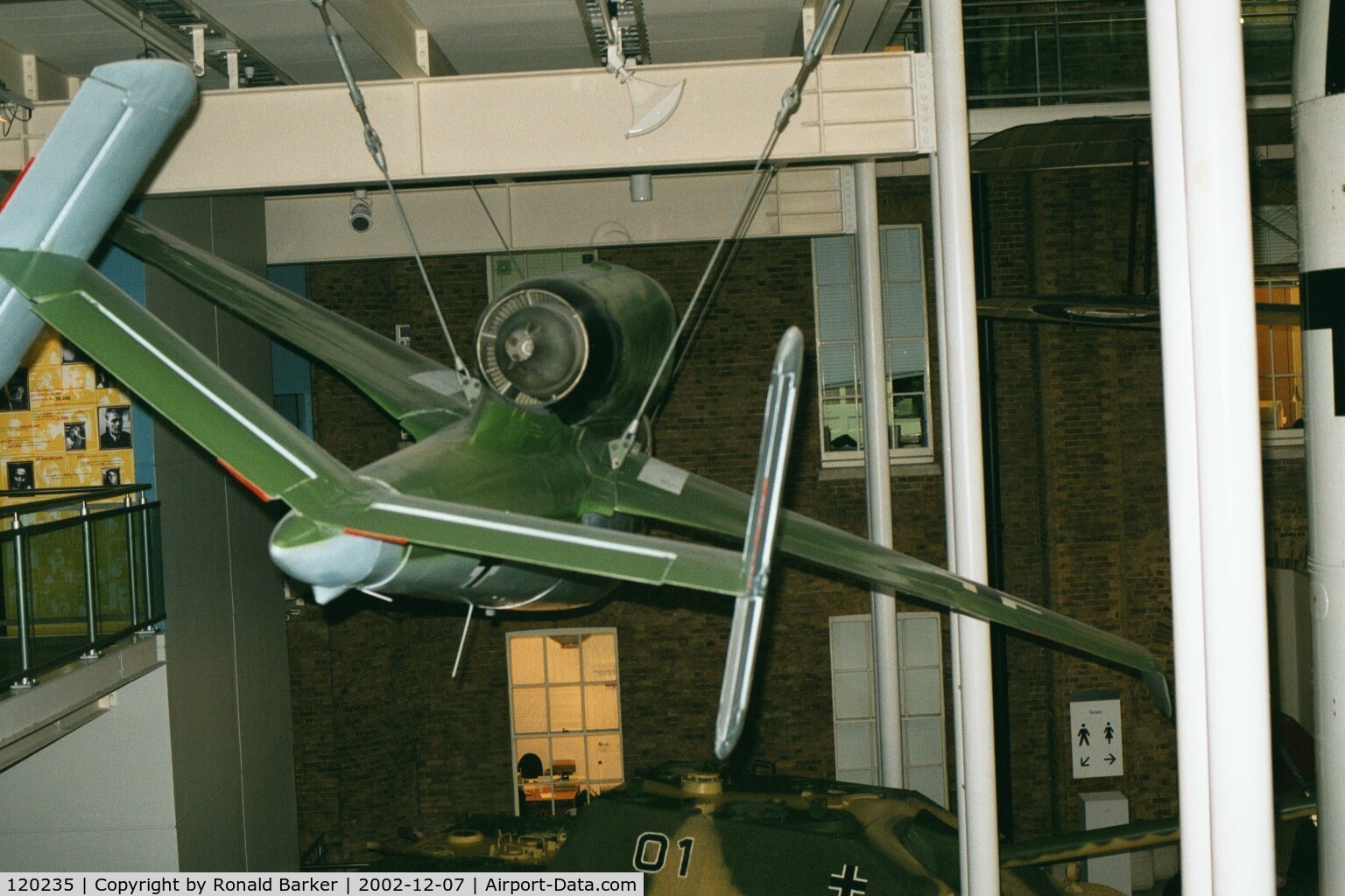 120235, Heinkel He-162A-1 Volksjager C/N 120235, Imperial War Museum, London