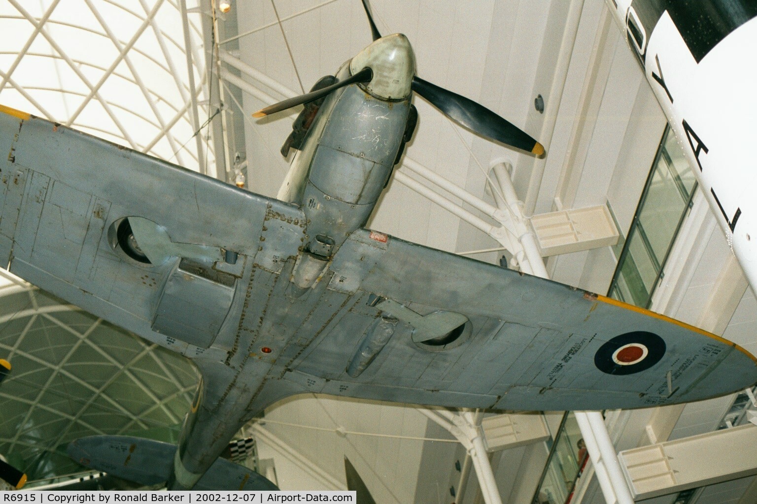 R6915, 1940 Supermarine 300 Spitfire Mk1A C/N 6S/80914, Imperial War Museum, London