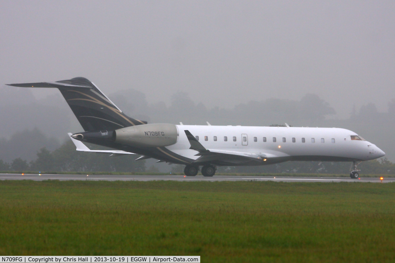 N709FG, 2008 Bombardier BD-700-1A10 Global Express C/N 9300, Flightstar Corp