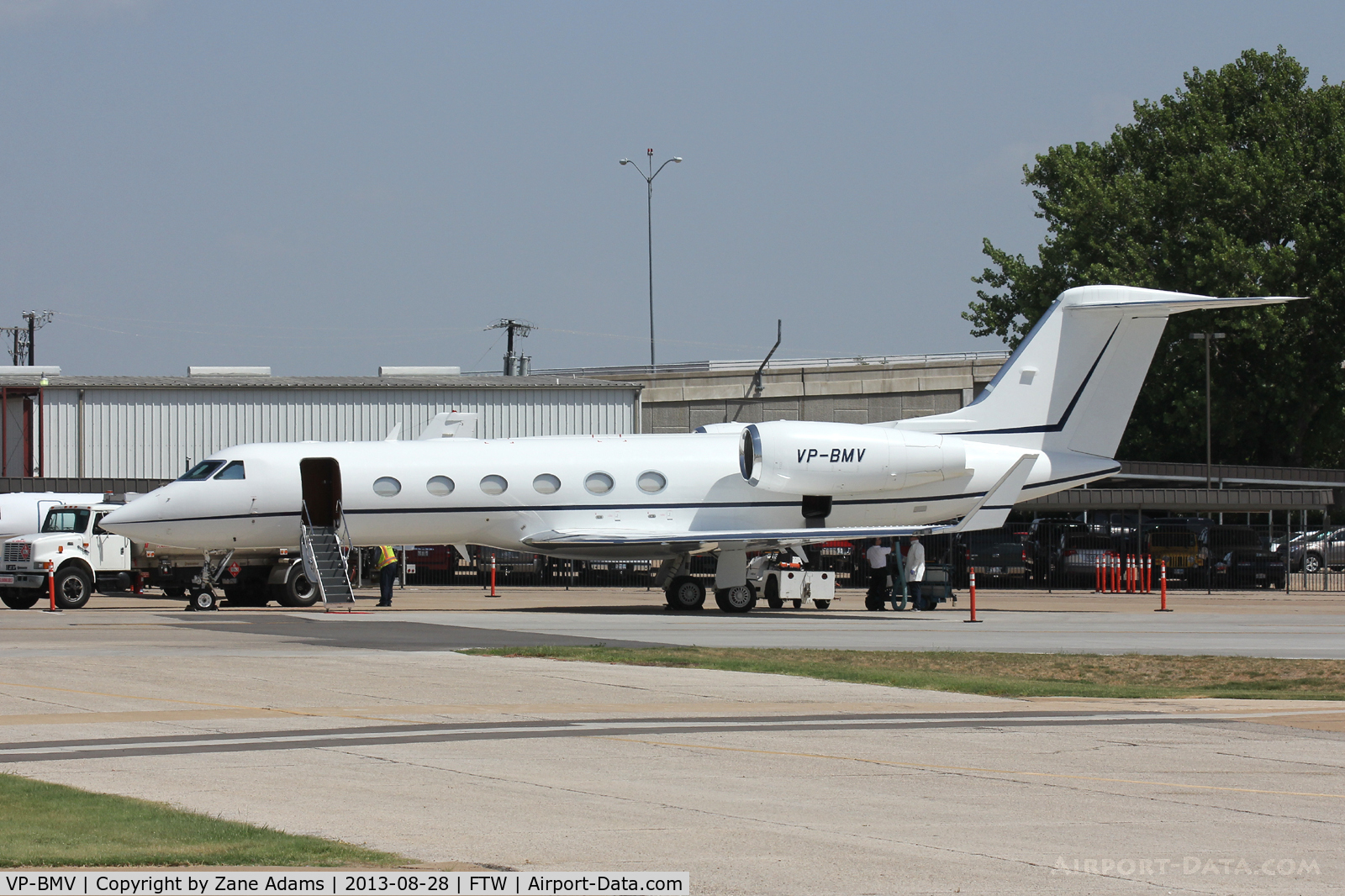 VP-BMV, 2009 Gulfstream Aerospace GIV-X (G450) C/N 4150, Meacham Field - Fort Worth, TX