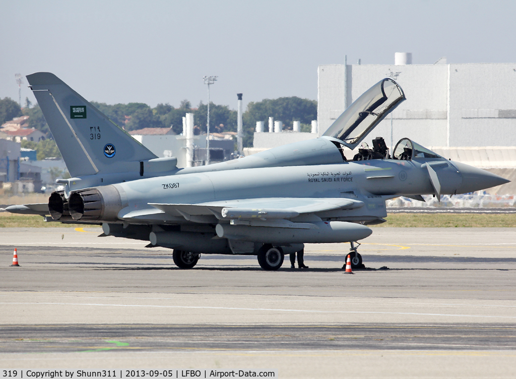 319, 2013 Eurofighter EF-2000 Typhoon T C/N CT003, Delivery day...