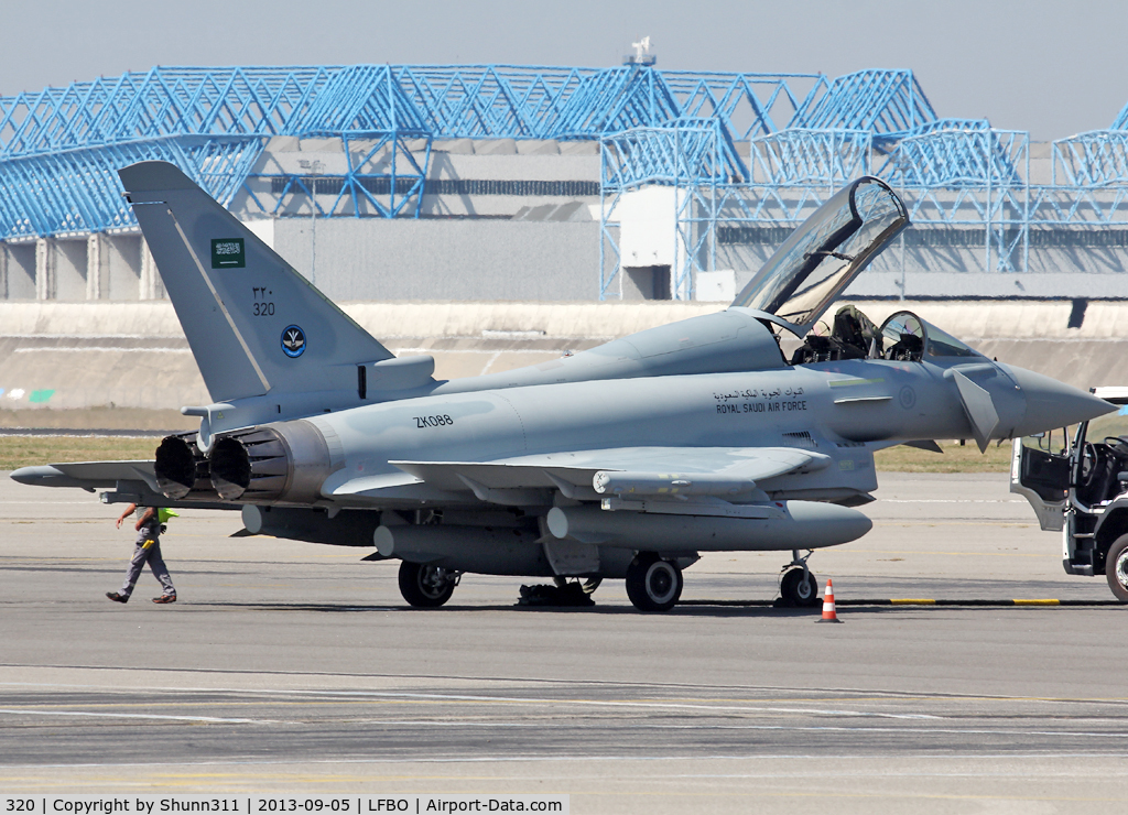 320, 2013 Eurofighter EF-2000 Typhoon T3 C/N CT010, Delivery day...