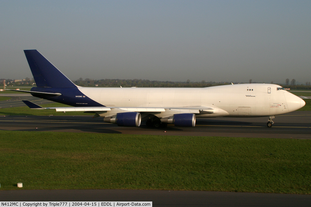 N412MC, 2000 Boeing 747-47UF C/N 30559/1244, Atlas Air