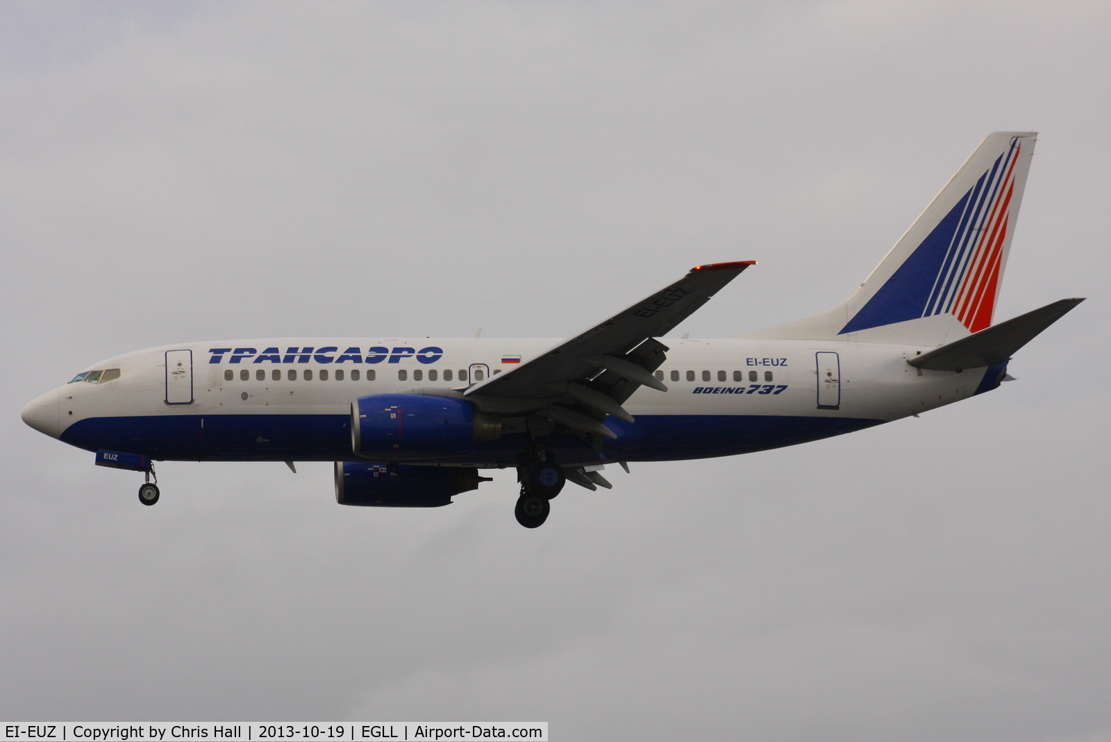 EI-EUZ, 2004 Boeing 737-7Q8 C/N 29355, Transaero Airlines