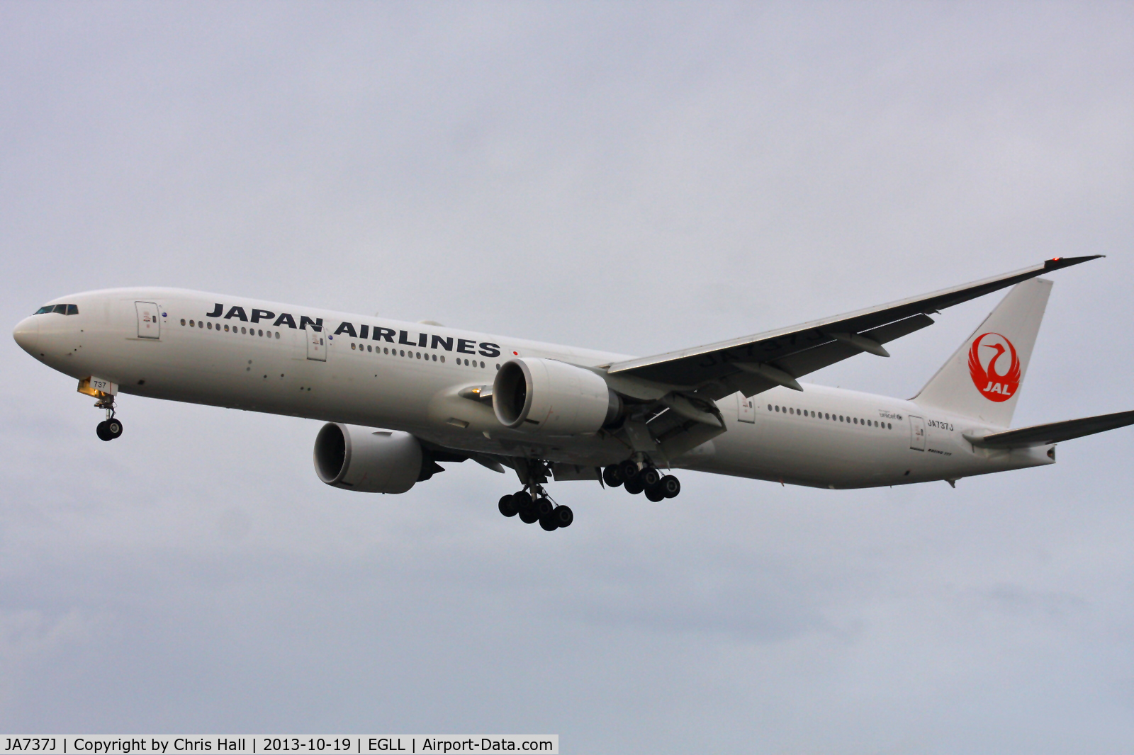 JA737J, 2007 Boeing 777-346/ER C/N 36126, Japan Airlines