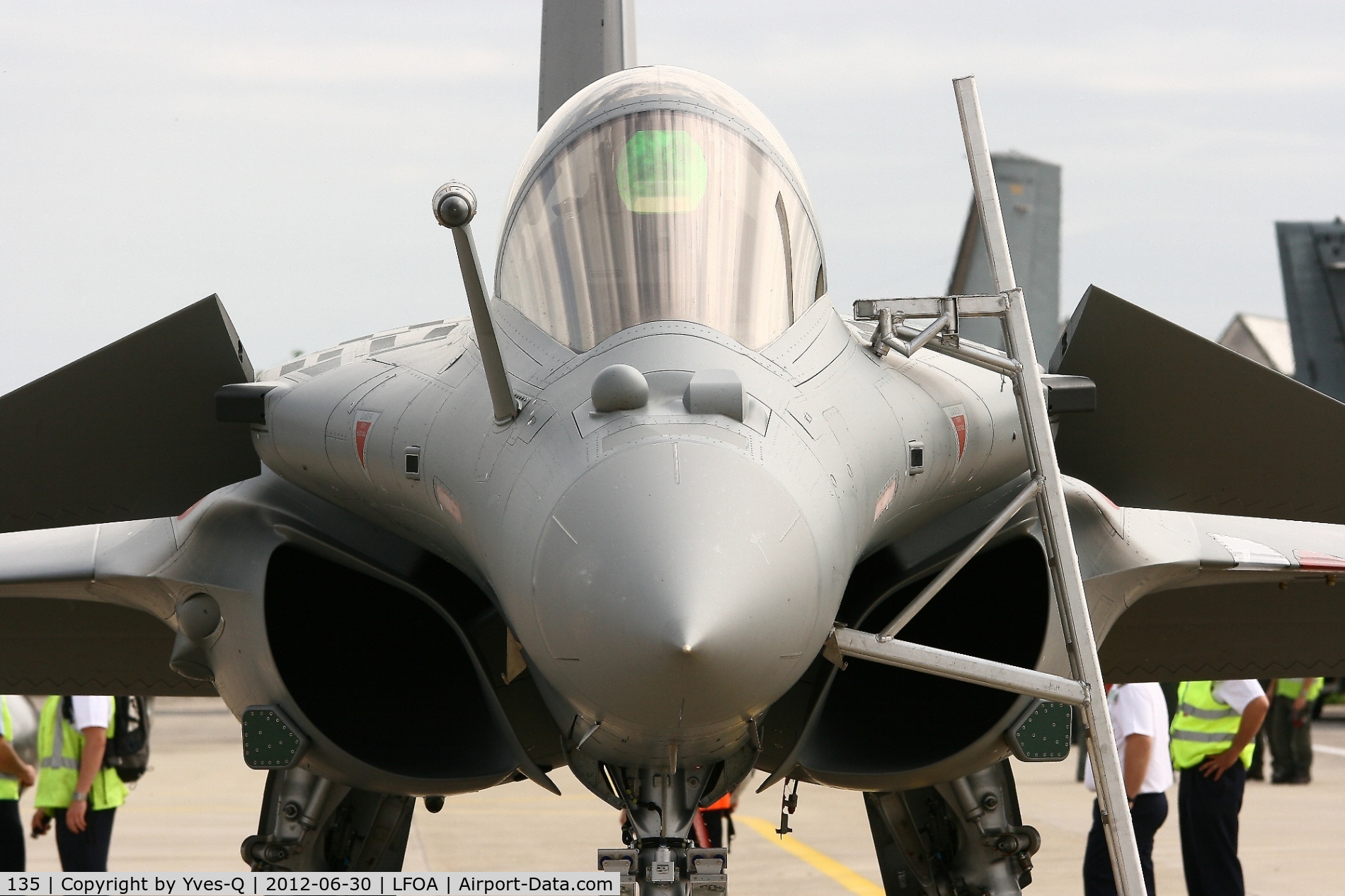 135, Dassault Rafale C C/N 135, French Air Force Dassault Rafale C (113-GN), Static Display, Avord Air Base 702 (LFOA)