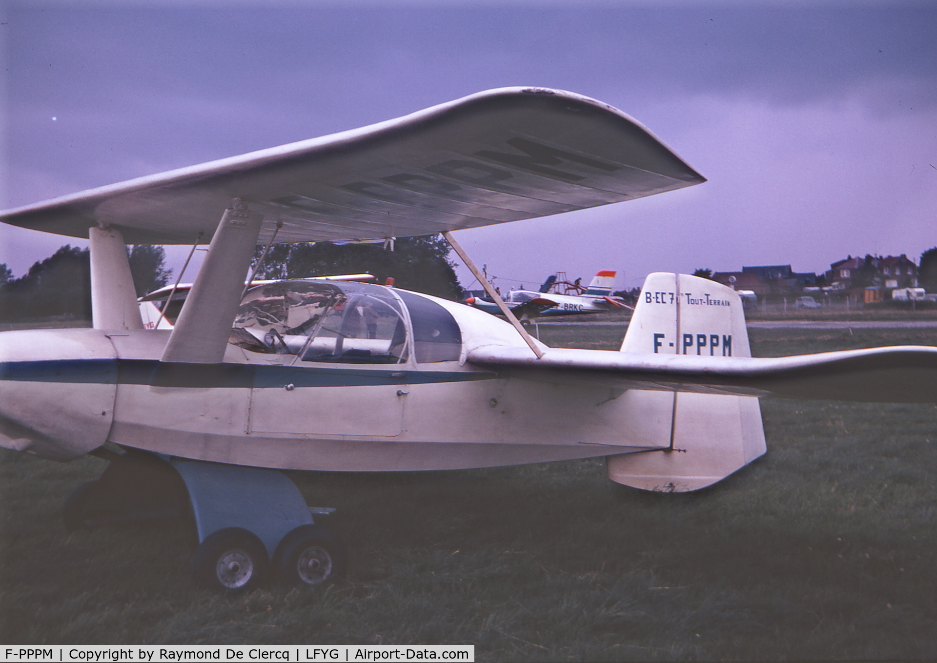F-PPPM, Croses EC-7 Tout Terrain C/N 01, Cambrai, summer 1976.