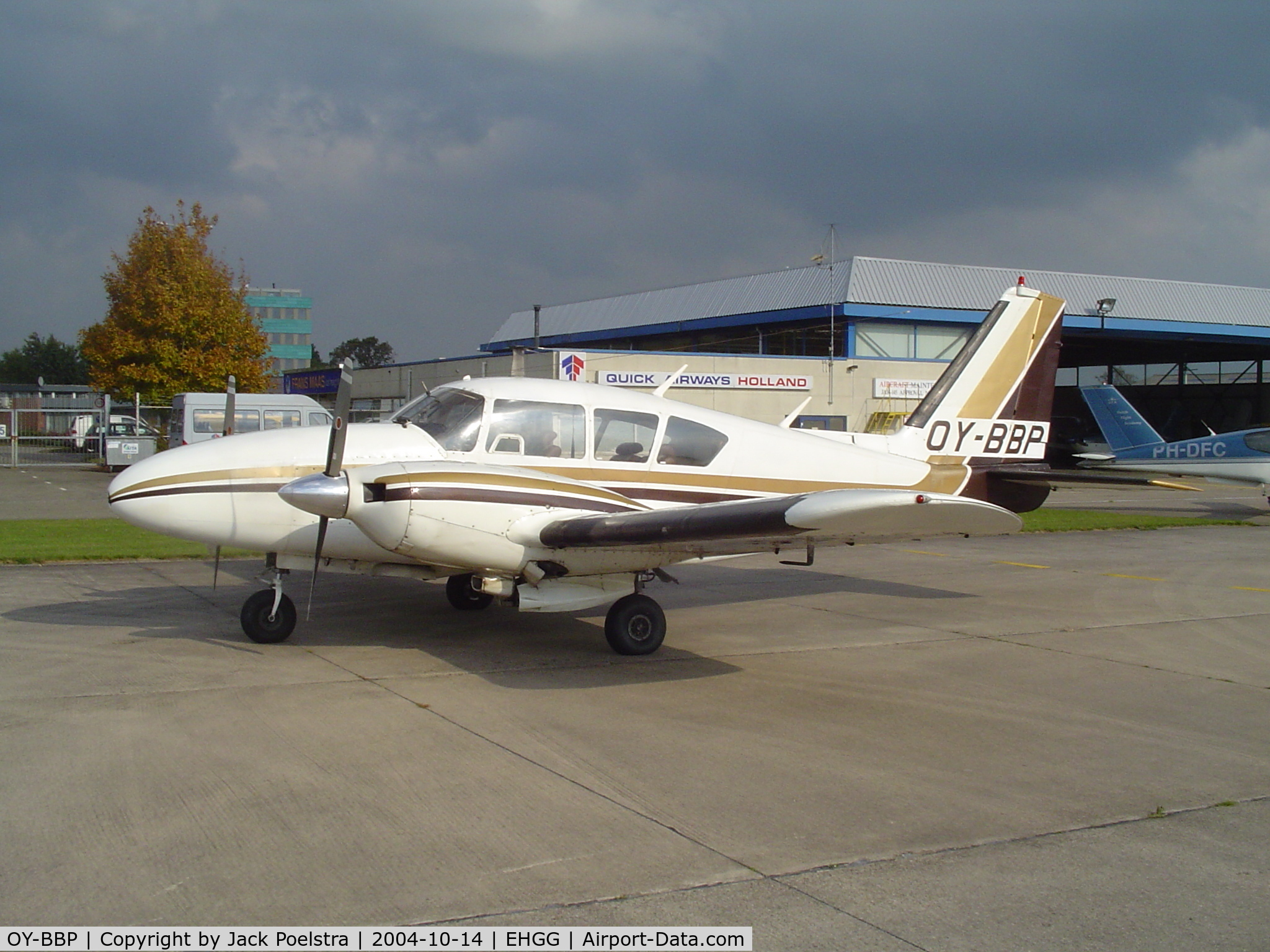 OY-BBP, 1962 Piper PA-23-250 Aztec C/N 27-3038, PA-23 at GRQ