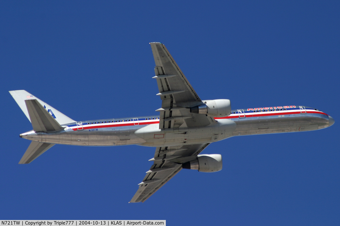 N721TW, 1999 Boeing 757-231 C/N 29954, American Airlines