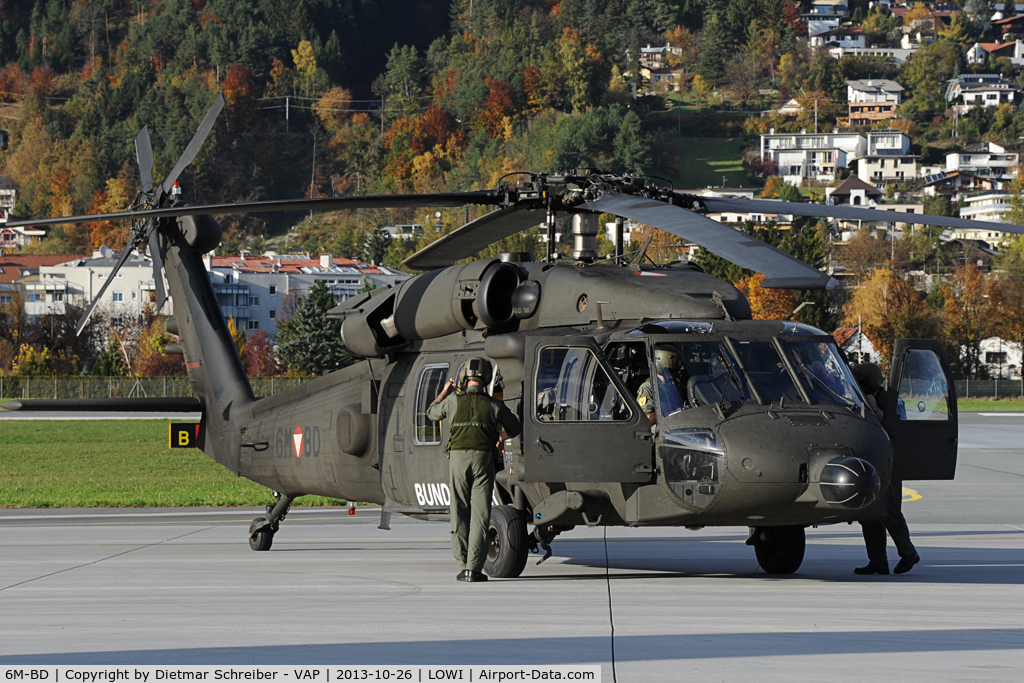 6M-BD, 2002 Sikorsky S-70A-42 Black Hawk C/N 70-2748, Austrian Air Force Black Hawk