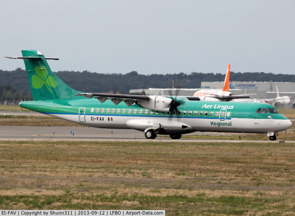 EI-FAV, 2013 ATR 72-600 (72-212A) C/N 1105, Delivery day...
